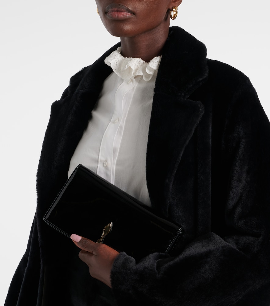 Bettina Small Patent Leather Clutch