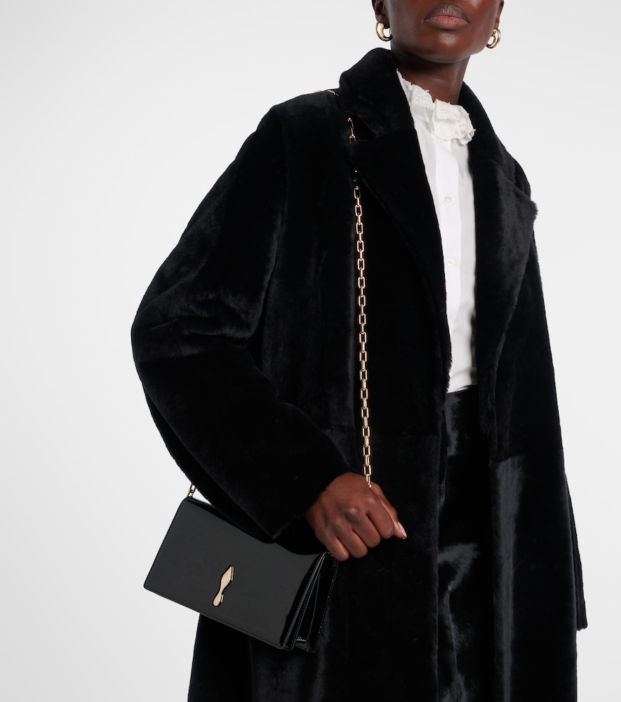 Bettina Small Patent Leather Clutch