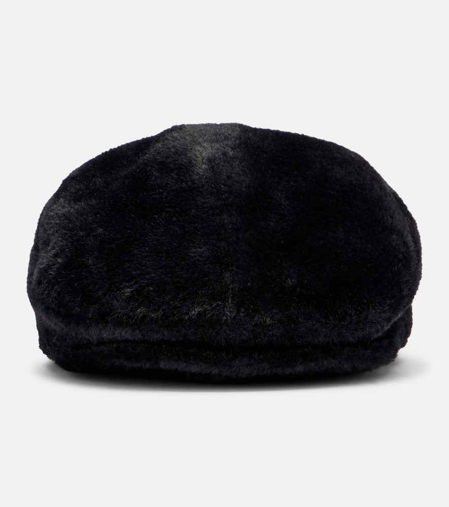 Ruslan Baginskiy Logo Flat Cap In Black