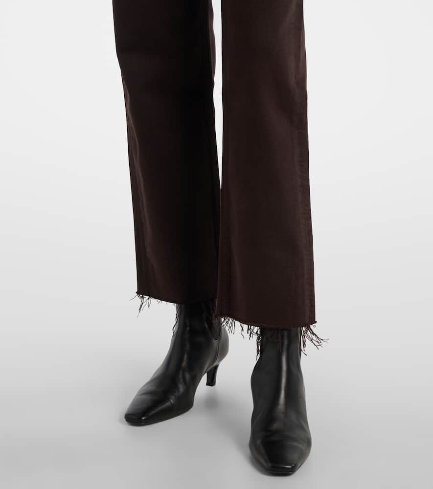 Citizen Of Humanity Palma High-rise Straight Jeans In Brown
