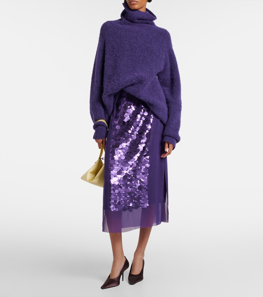 Joseph Cambo sequined midi skirt