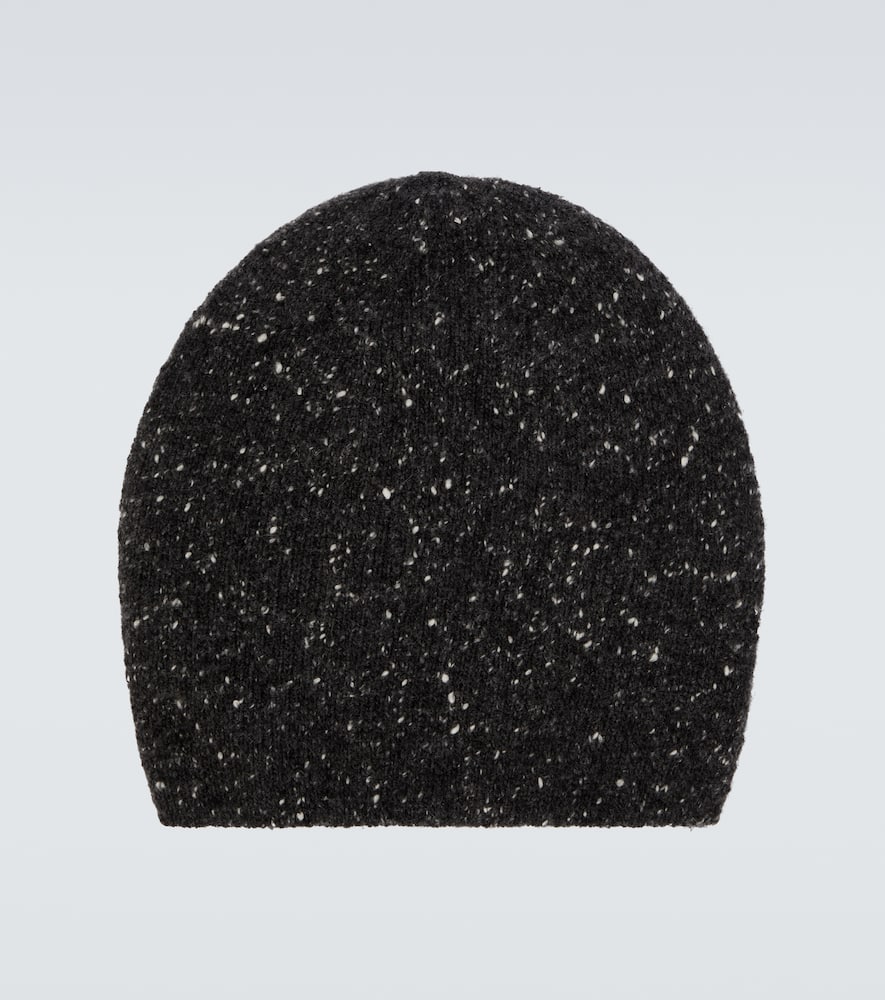 The Row Marvy Cashmere Beanie In Gray