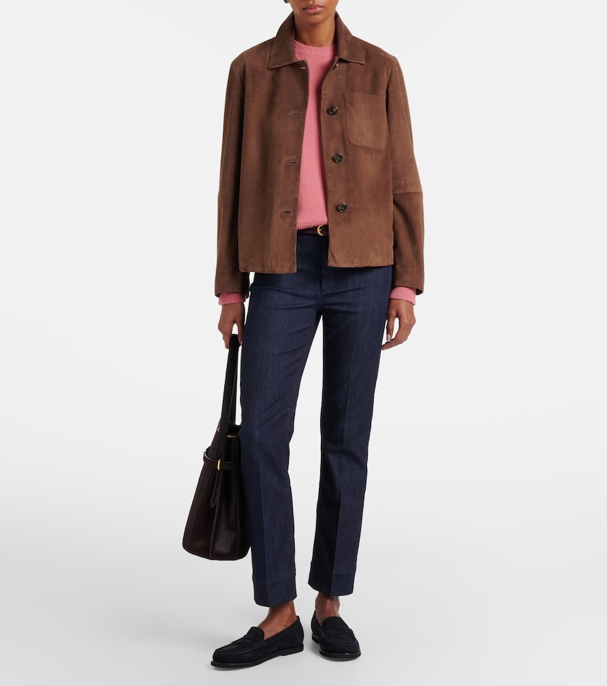 'S Max Mara Diana cotton-blend slim pants