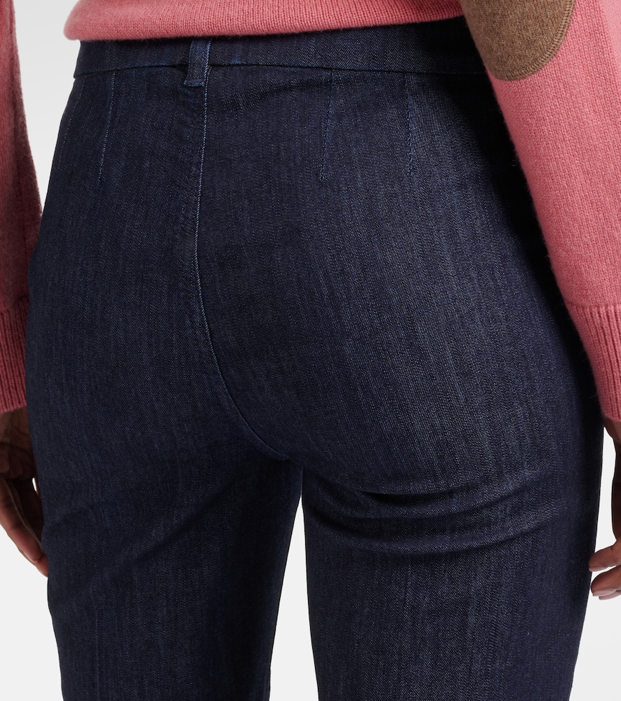  's Max Mara 's Max Mara Diana Cotton-blend Slim Pants 
