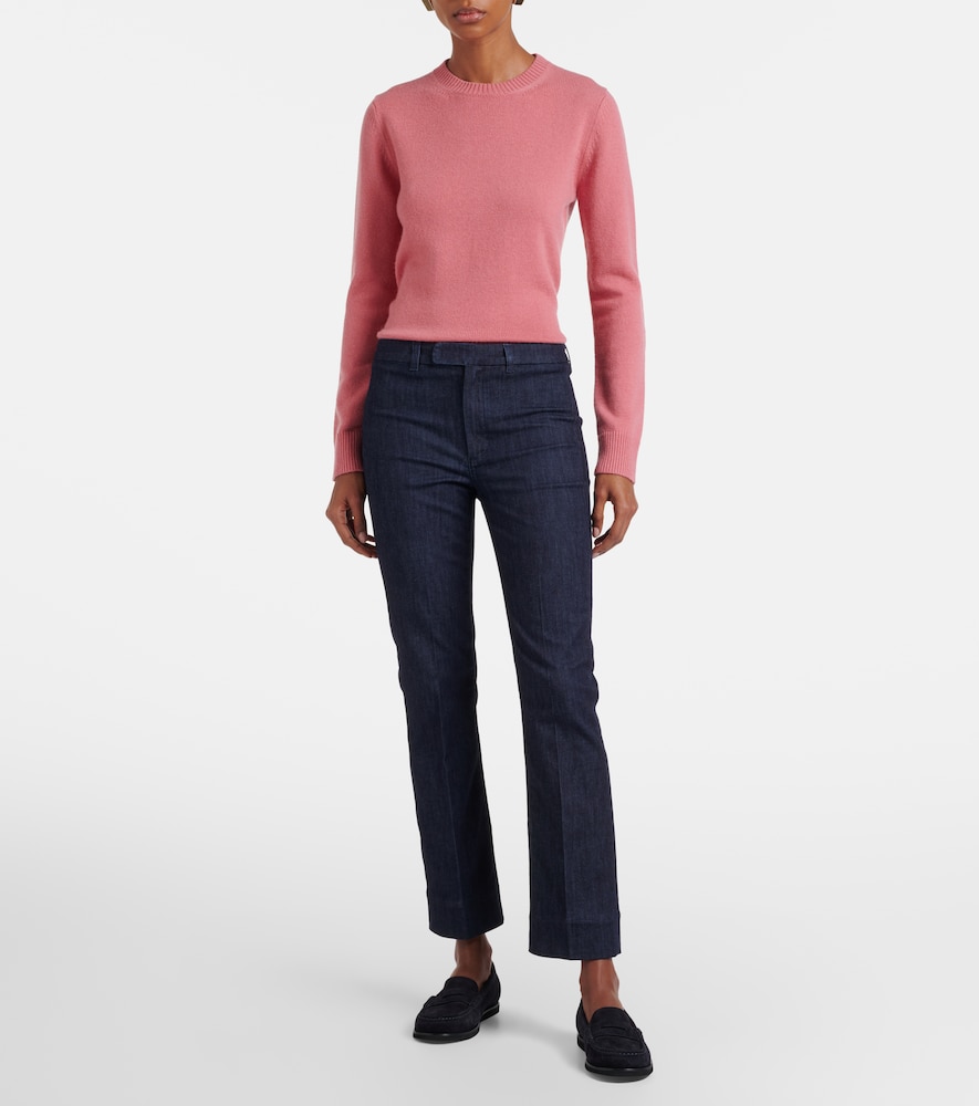 's Max Mara 's Max Mara Diana Cotton-blend Slim Pants 