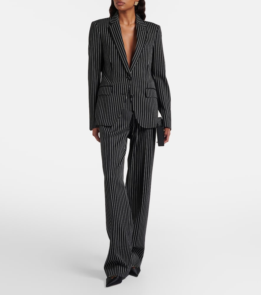  Tom Ford Tom Ford Blazer Aus Wolle Und Baumwolle 