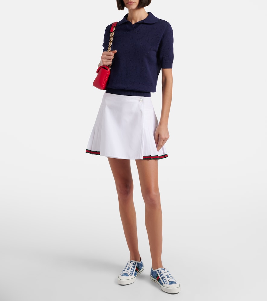 Gucci Tennis 1977 GG Denim Sneakers