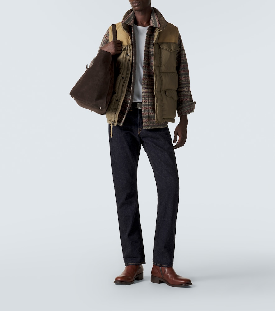  Rrl Rrl Bestickte Slim Jeans 
