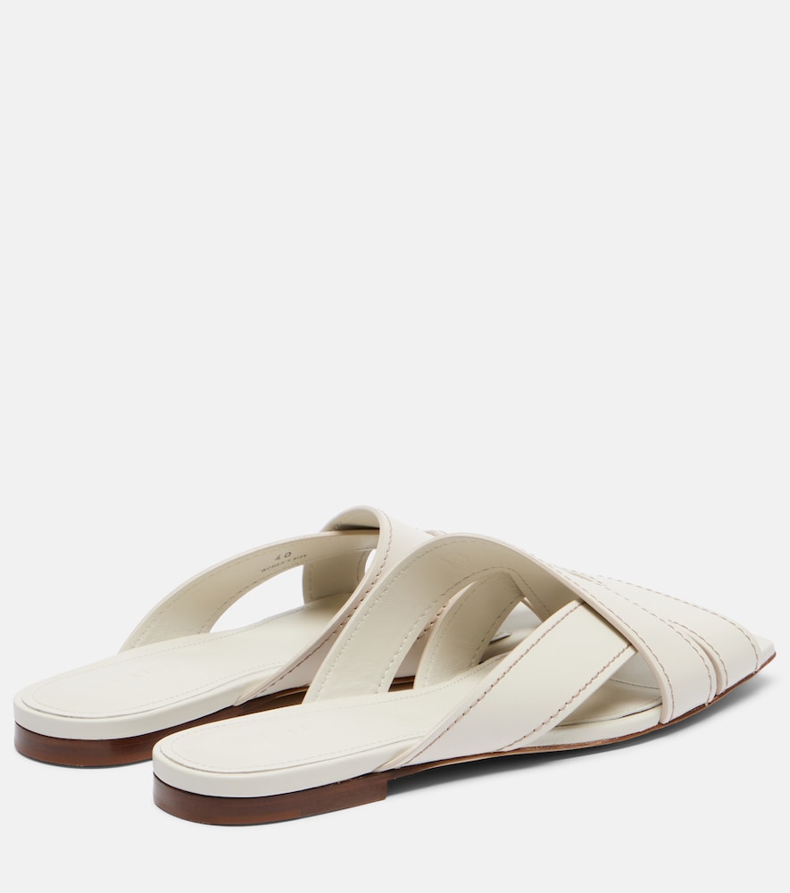  Tod's Tod's Leather Sandals 