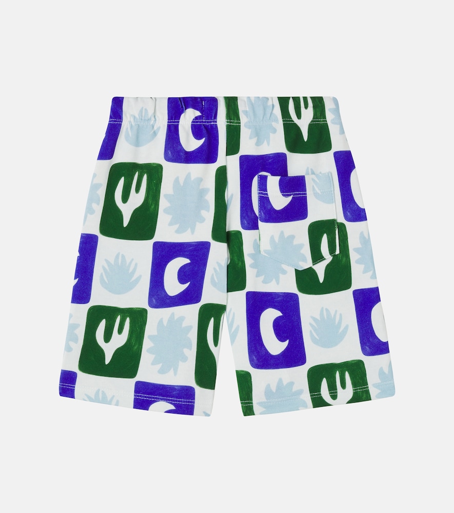  Fabula Fã¡bula Printed Cotton-blend Bermuda Shorts 