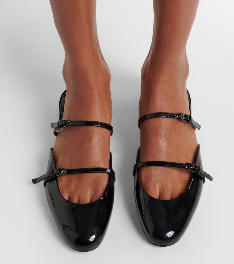 Christian Louboutin Jane Nina patent leather mules