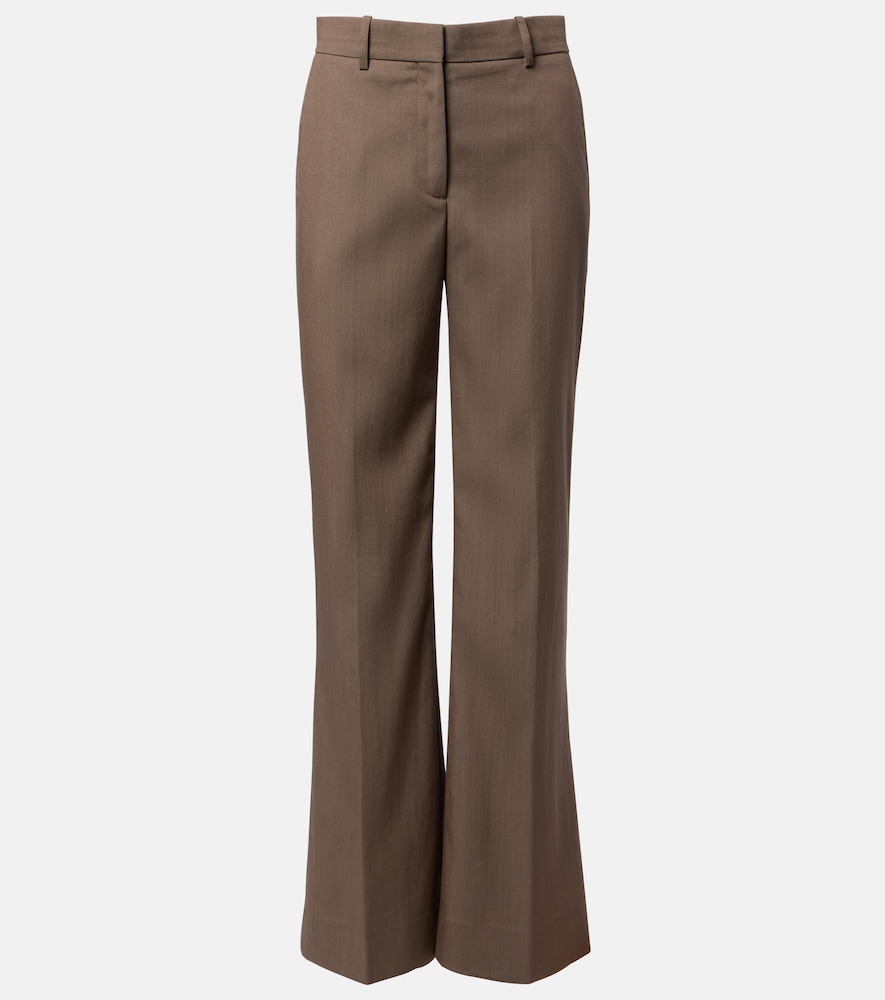 Acne Studios Pekko wool-blend wide-leg pants