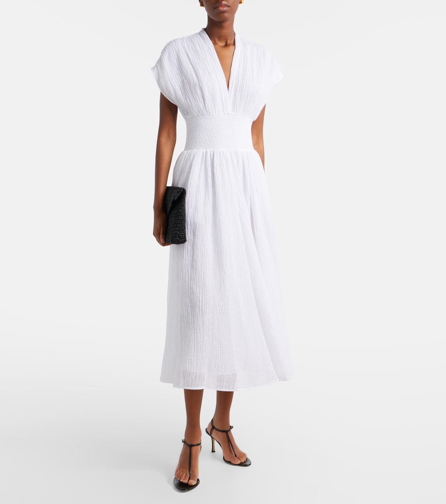 Tory Burch Linen and cotton midi dress