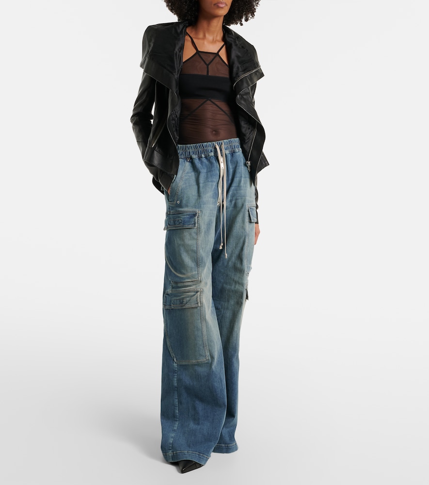 Rick Owens SL Combo semi-sheer top