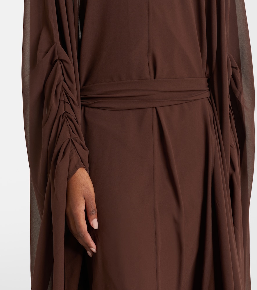  De La Vali De La Vali Nila Chiffon Gown 