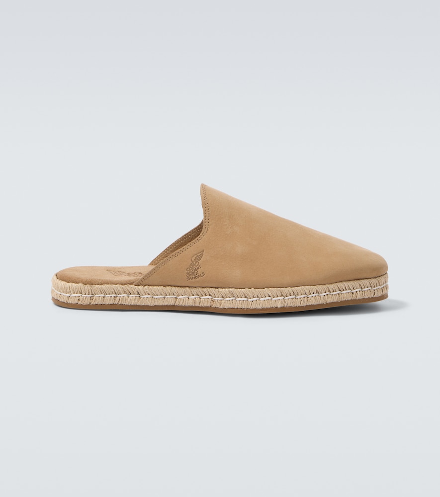 Ancient Greek Sandals Fimos leather espadrille mules