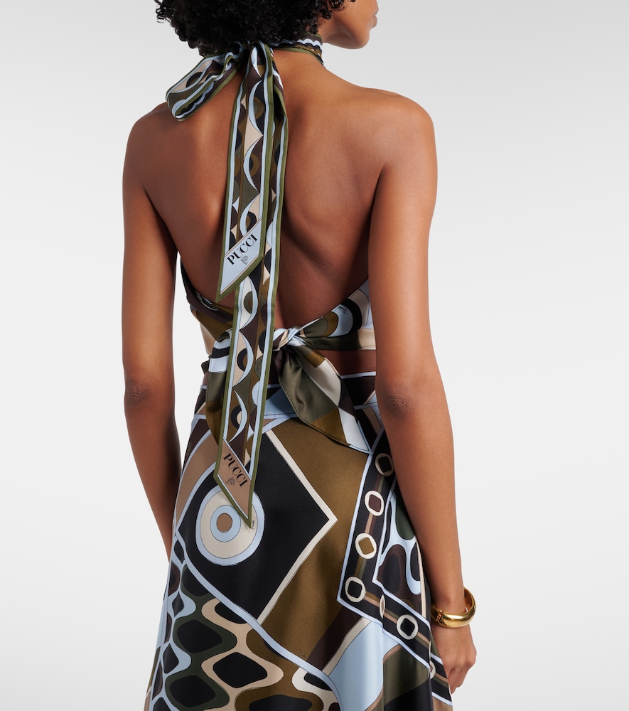  Pucci Pucci Top Occhi De Sarga De Seda 