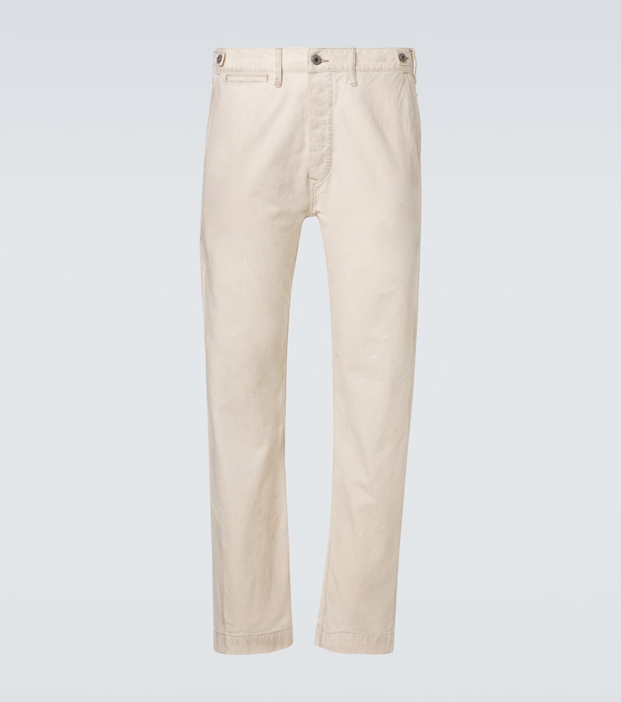 Rrl Cotton Canvas Straight Pants