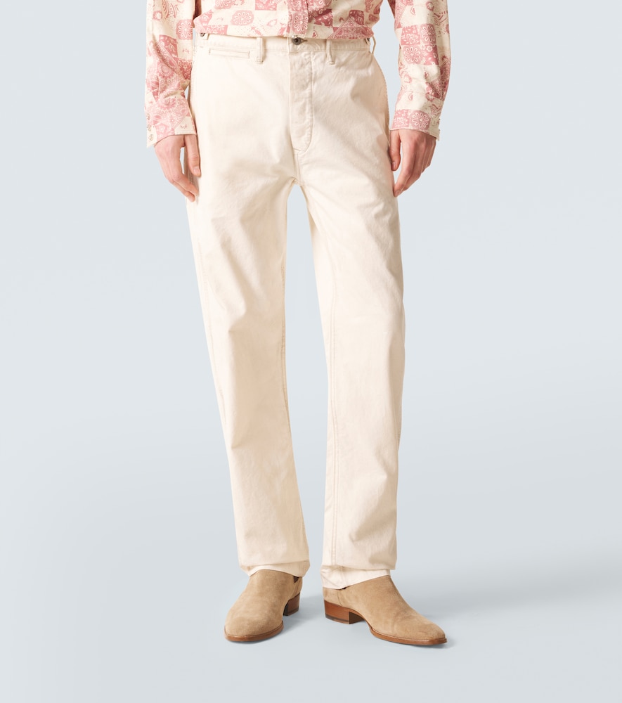  Rrl Rrl Gerade Hose Aus Baumwoll-canvas 