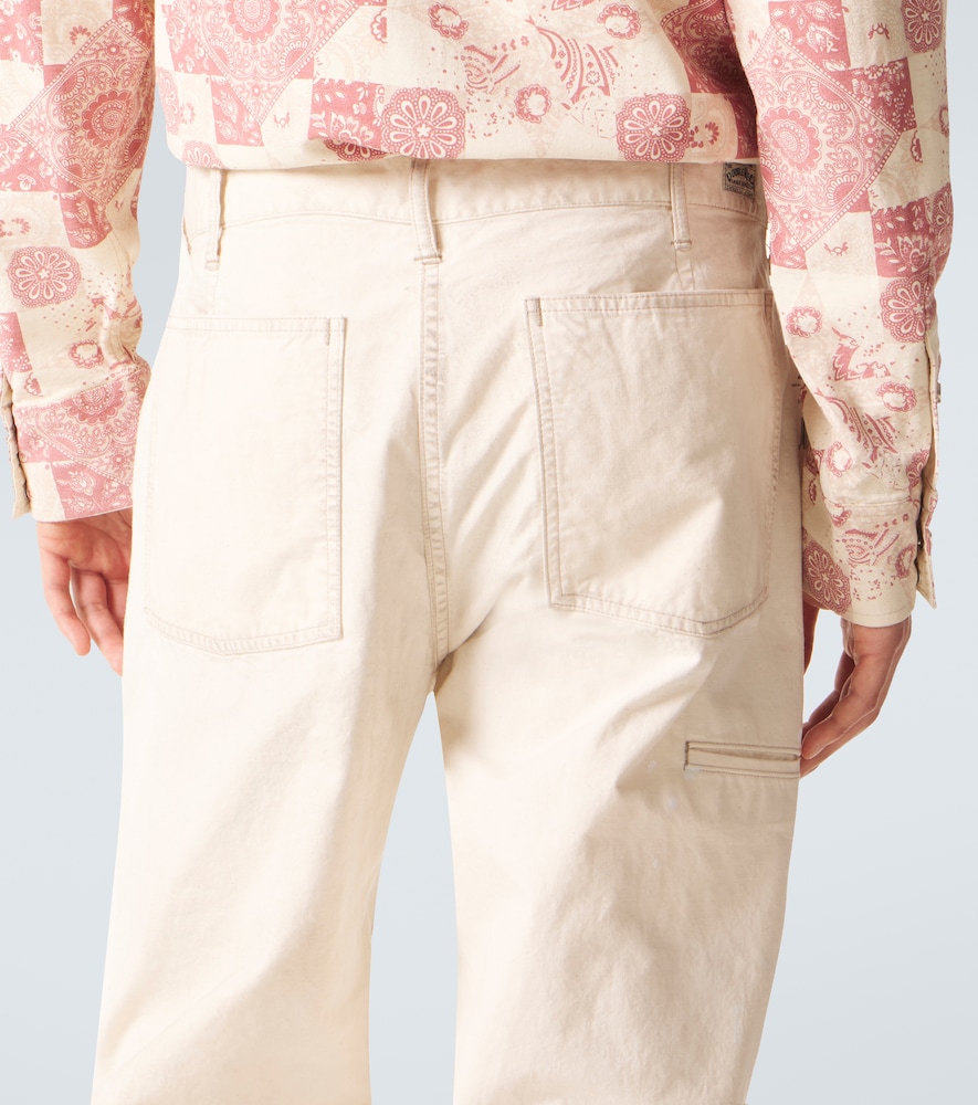  Rrl Rrl Gerade Hose Aus Baumwoll-canvas 