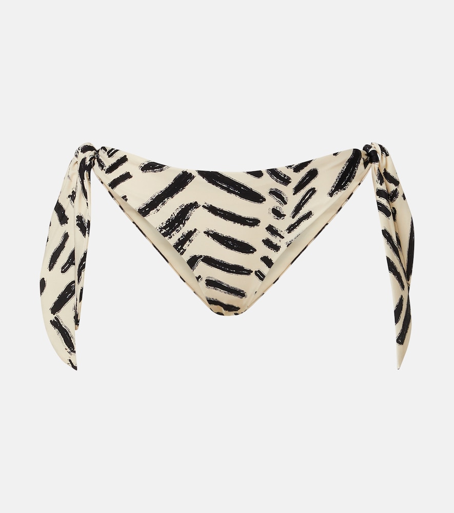 Slip bikini con stampa