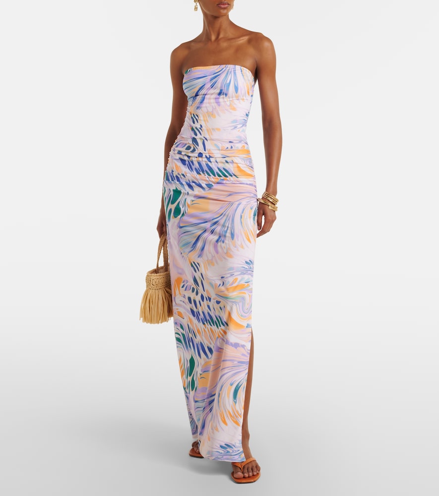  Alexandra Miro Alexandra Miro Gia Printed Maxi Skirt 