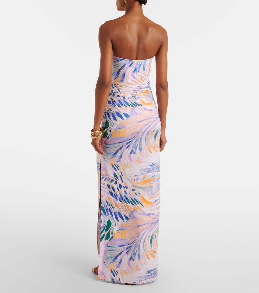 Alexandra Miro Alexandra Miro Gia Printed Maxi Skirt 
