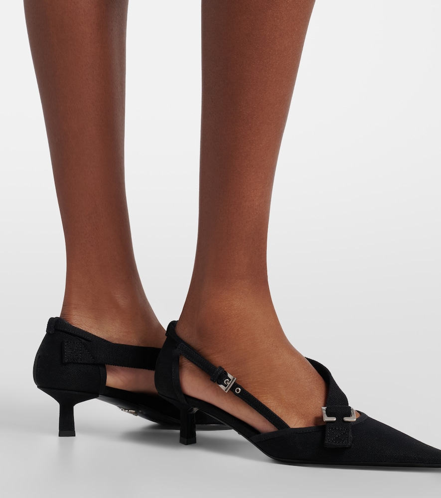 Prada Canvas pumps