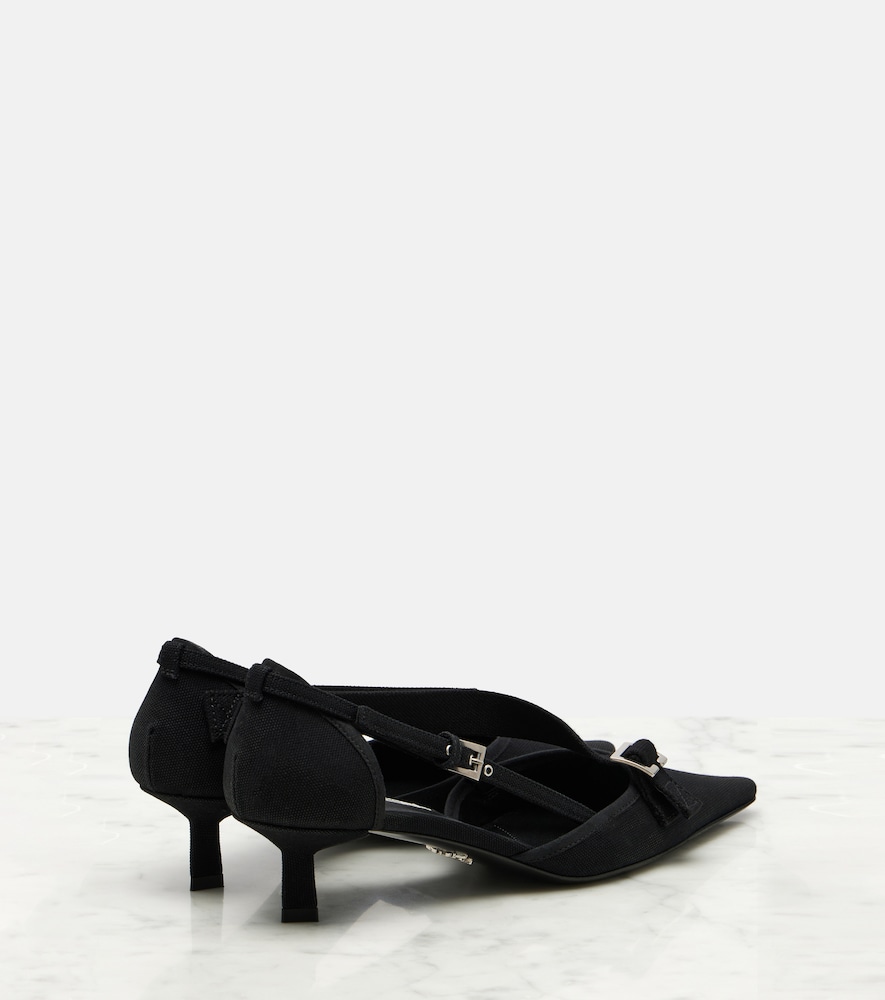  Prada Prada Pumps Aus Canvas 