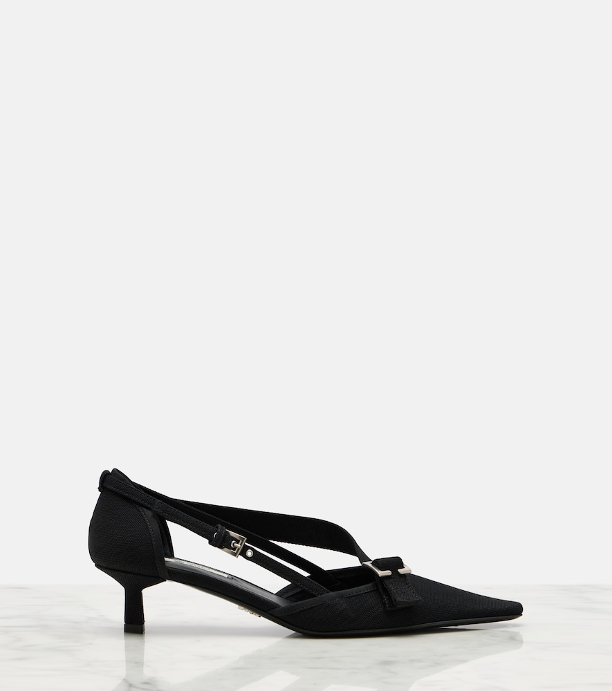  Prada Prada Pumps Aus Canvas 