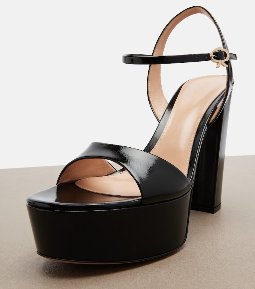 Marlena Leather Platform Sandals
