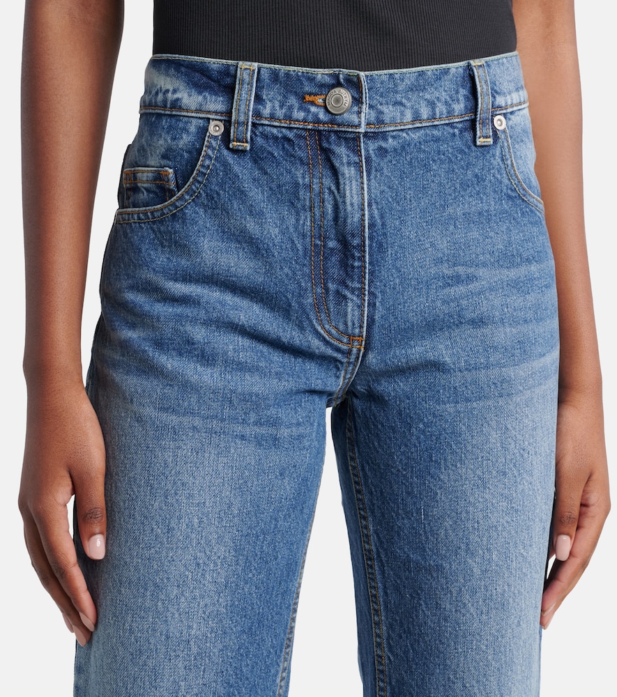  Magda Butrym Magda Butrym Faded Capri Jeans 