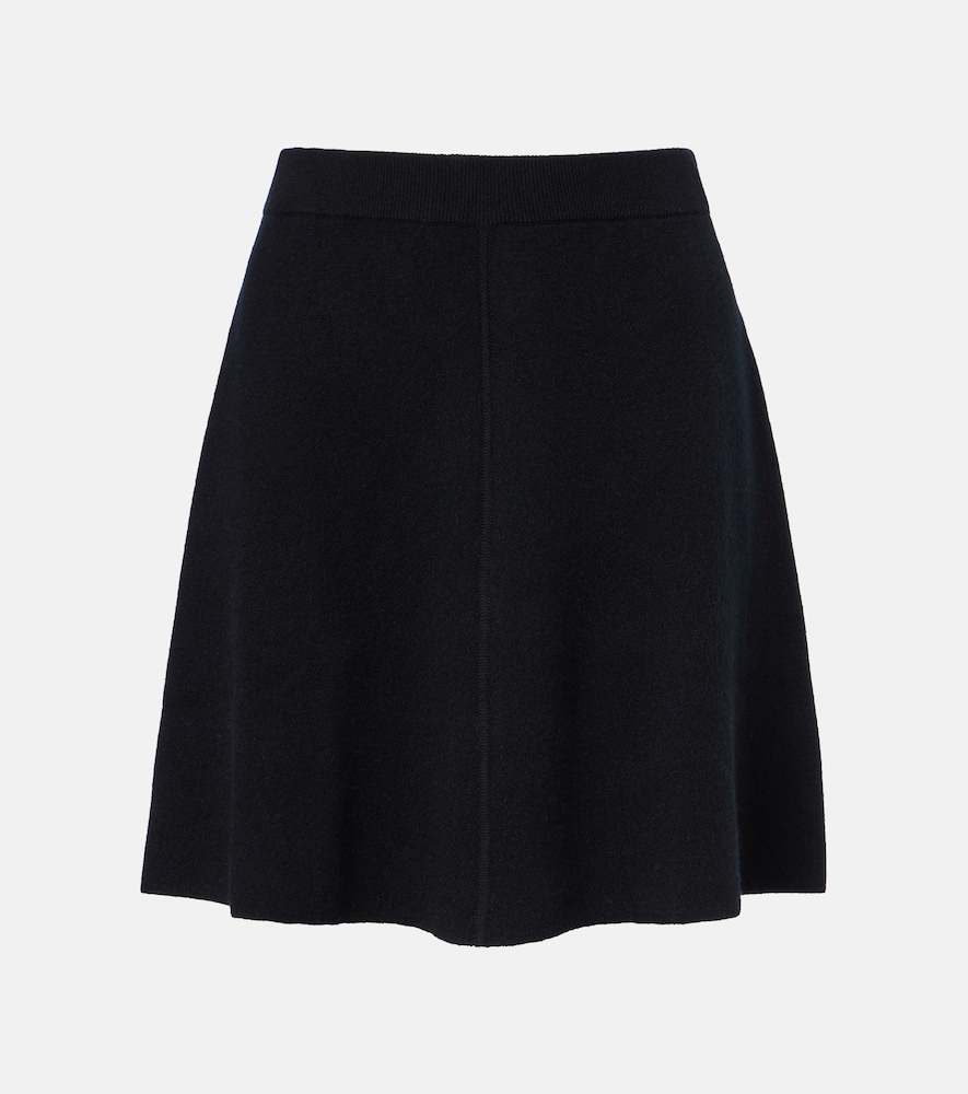 Jardin des Orangers Wool and cashmere miniskirt