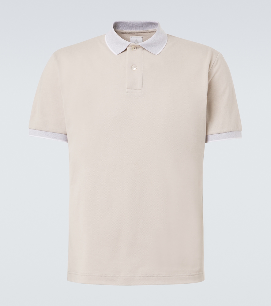 Polo in piqué di cotone