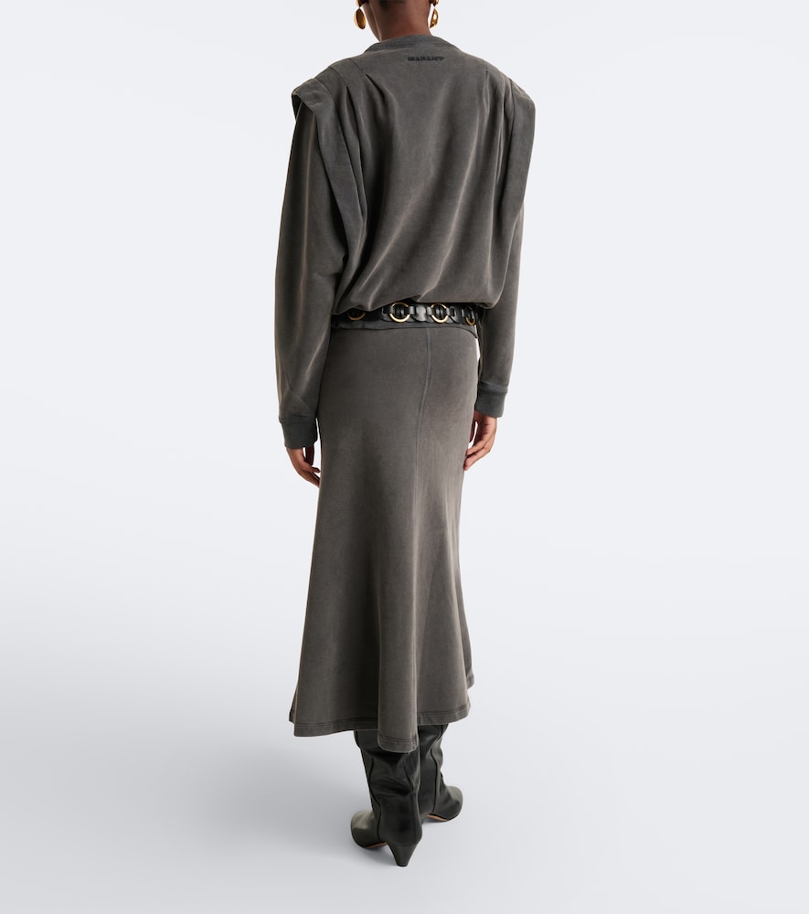 Solkia Cotton Jersey Midi