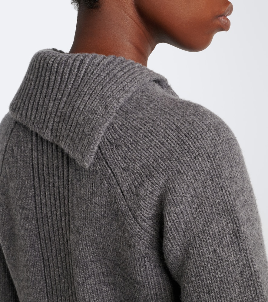 Asymmetric Virgin Sweater
