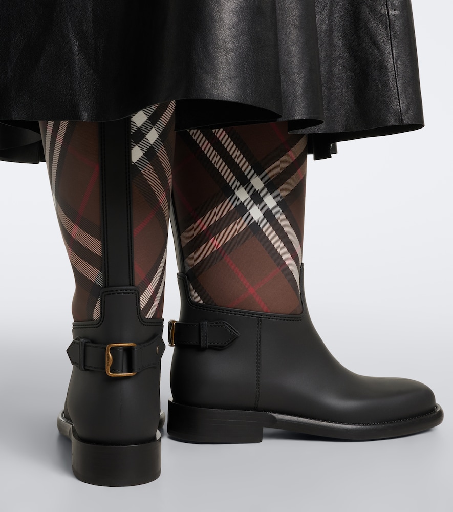 Cavalier Burberry Check Rain Boots
