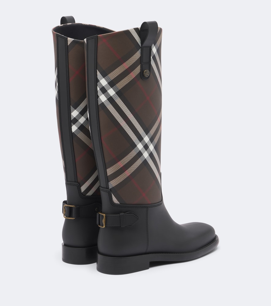 Cavalier Burberry Check Rain Boots