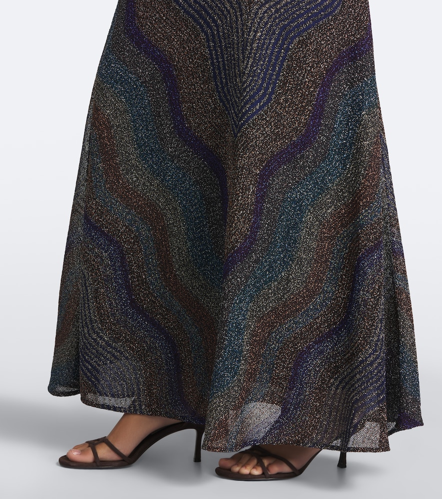 Knitted Lamé Maxi