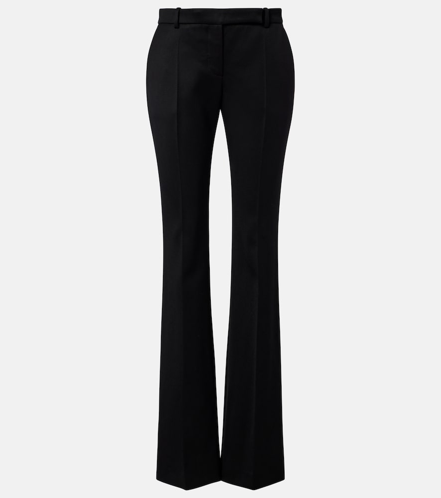 McQueen Wool flared pants