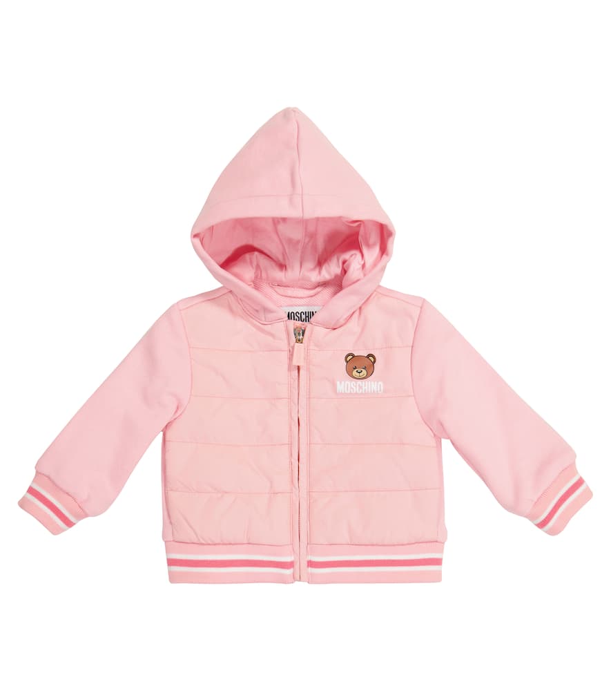 Moschino Baby Cotton Jacket In Pink ModeSens