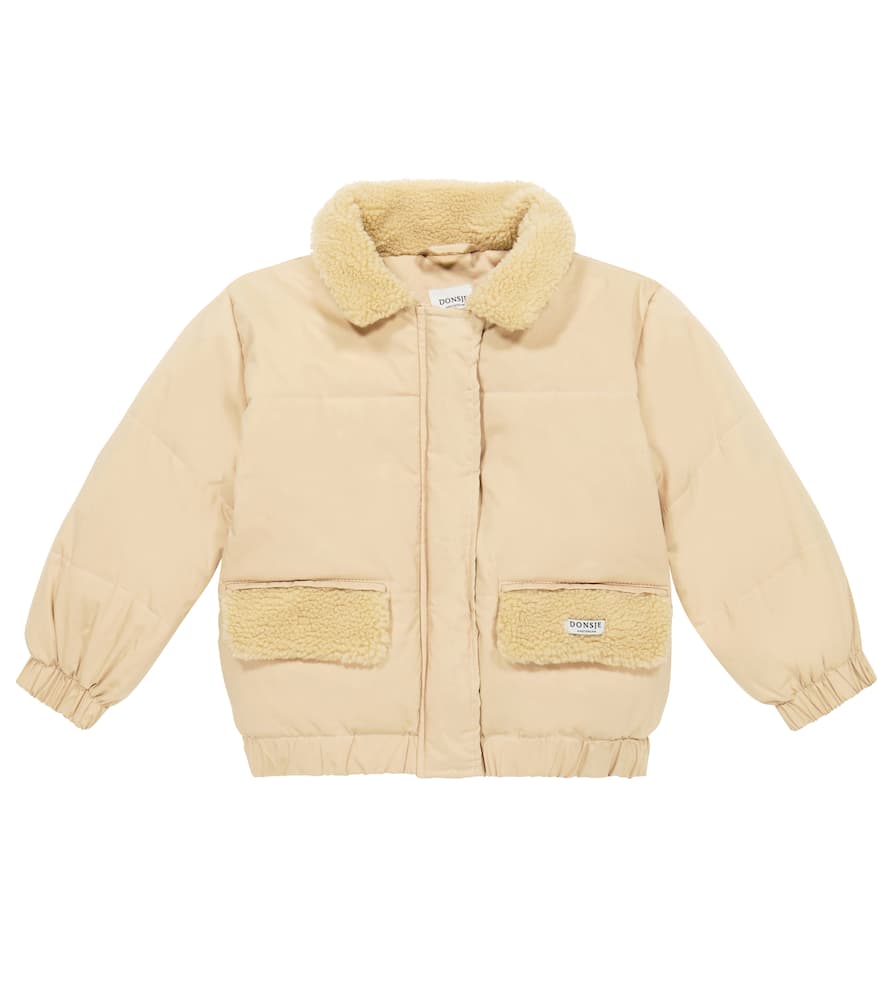 Donsje Wander shearling-trimmed puffer jacket
