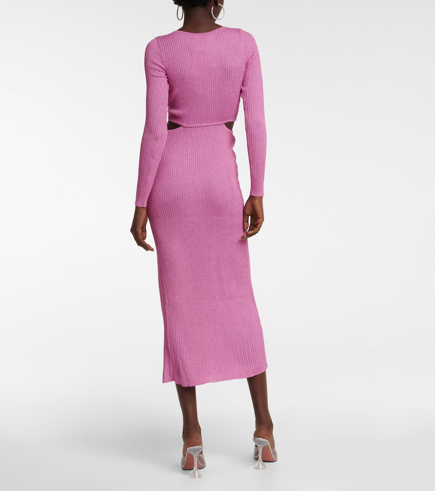  Loveshackfancy Loveshackfancy Bernette Lurexâ® Cutout Dress 