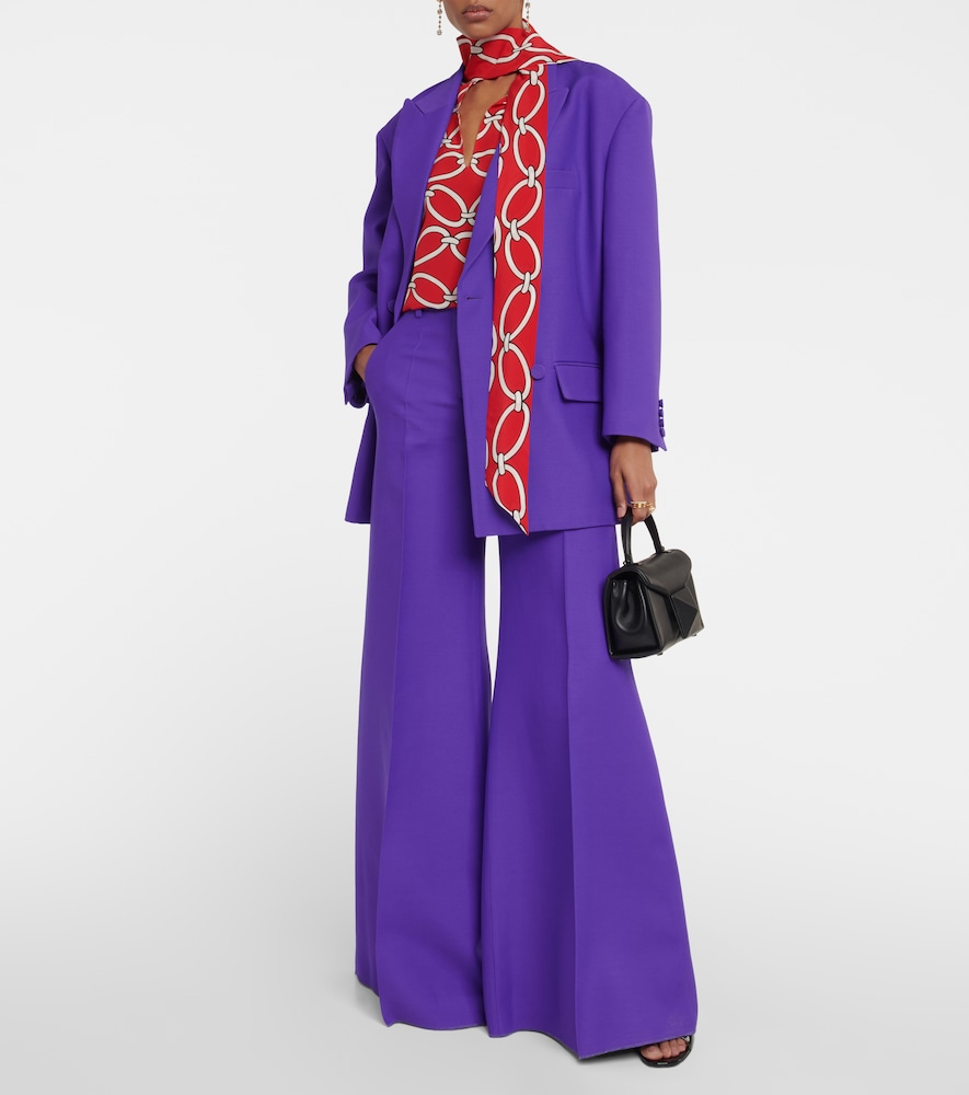 Valentino Chain 1967 silk blouse
