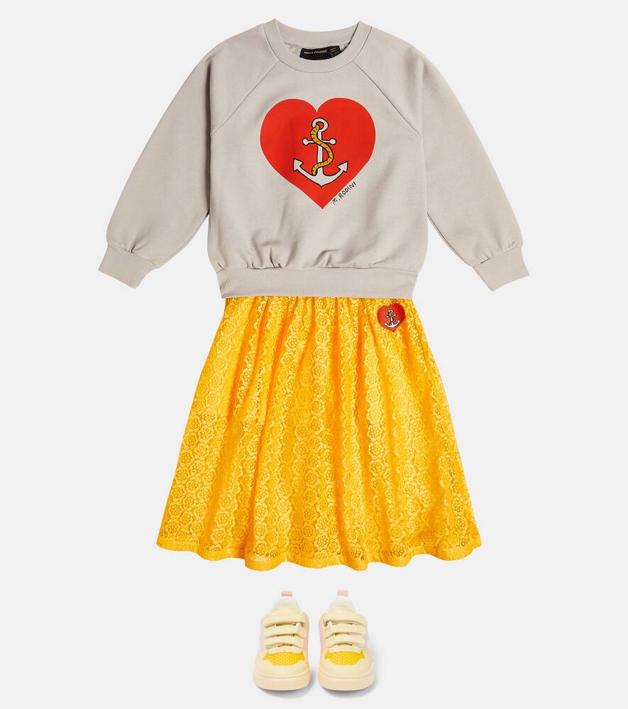 印花棉质运动衫