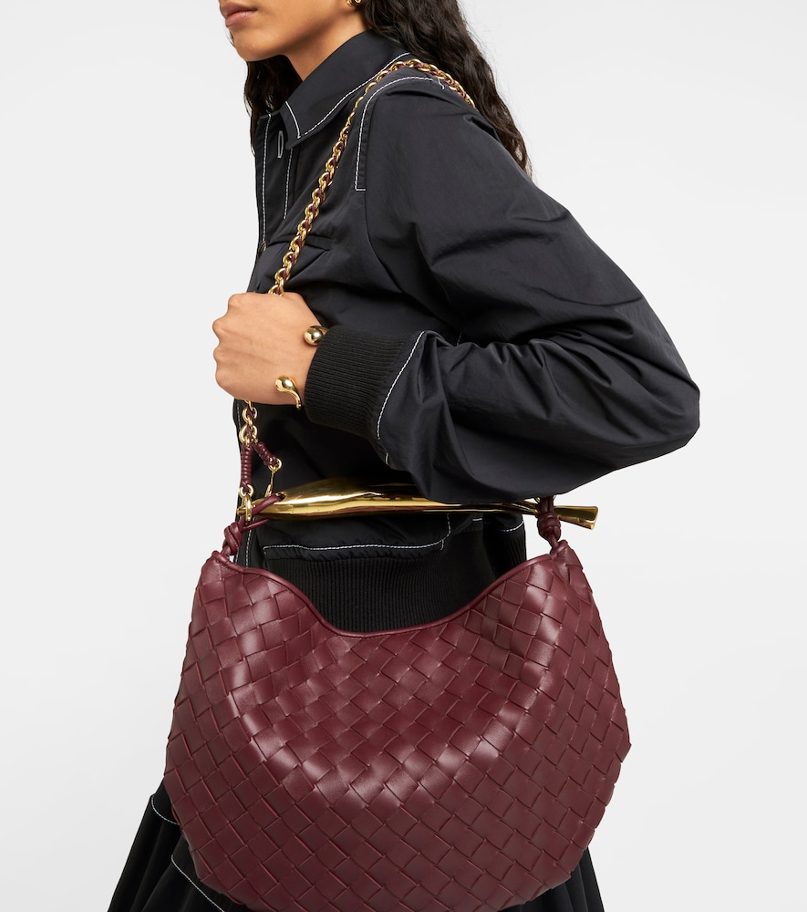 Bottega Veneta Sardine Chain Intrecciato leather tote bag