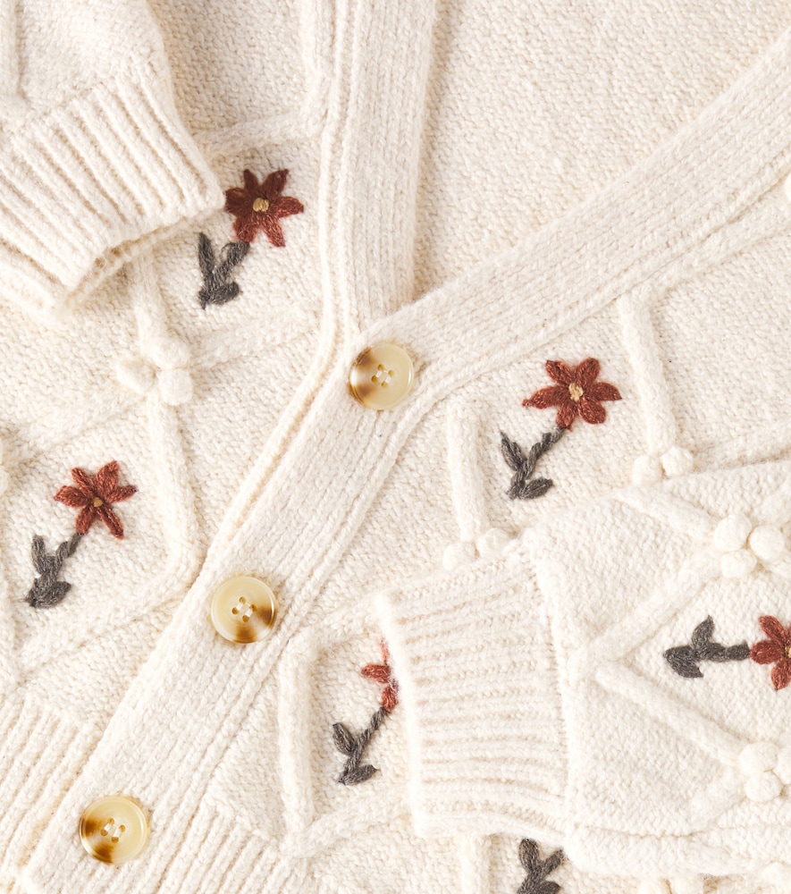  Rylee + Cru Rylee + Cru Bestickter Cardigan Boxy 