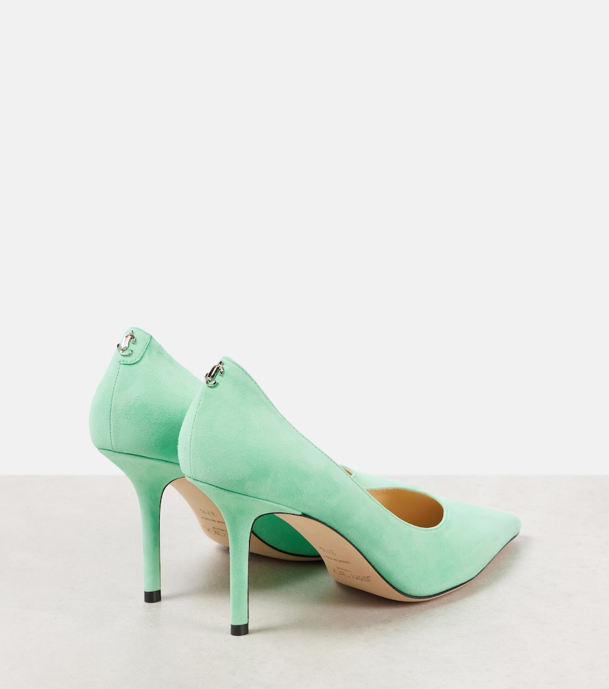  Jimmy Choo Jimmy Choo Pumps Love 85 Aus Veloursleder 