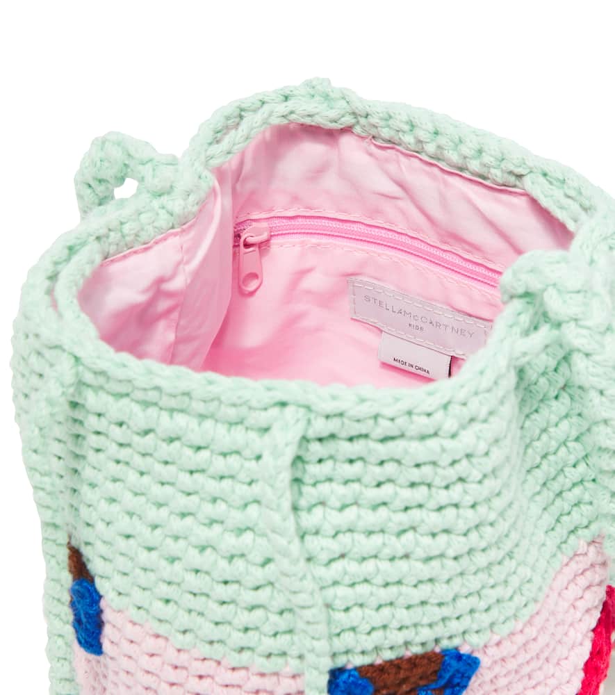 STELLA MCCARTNEY CROCHET BUCKET BAG