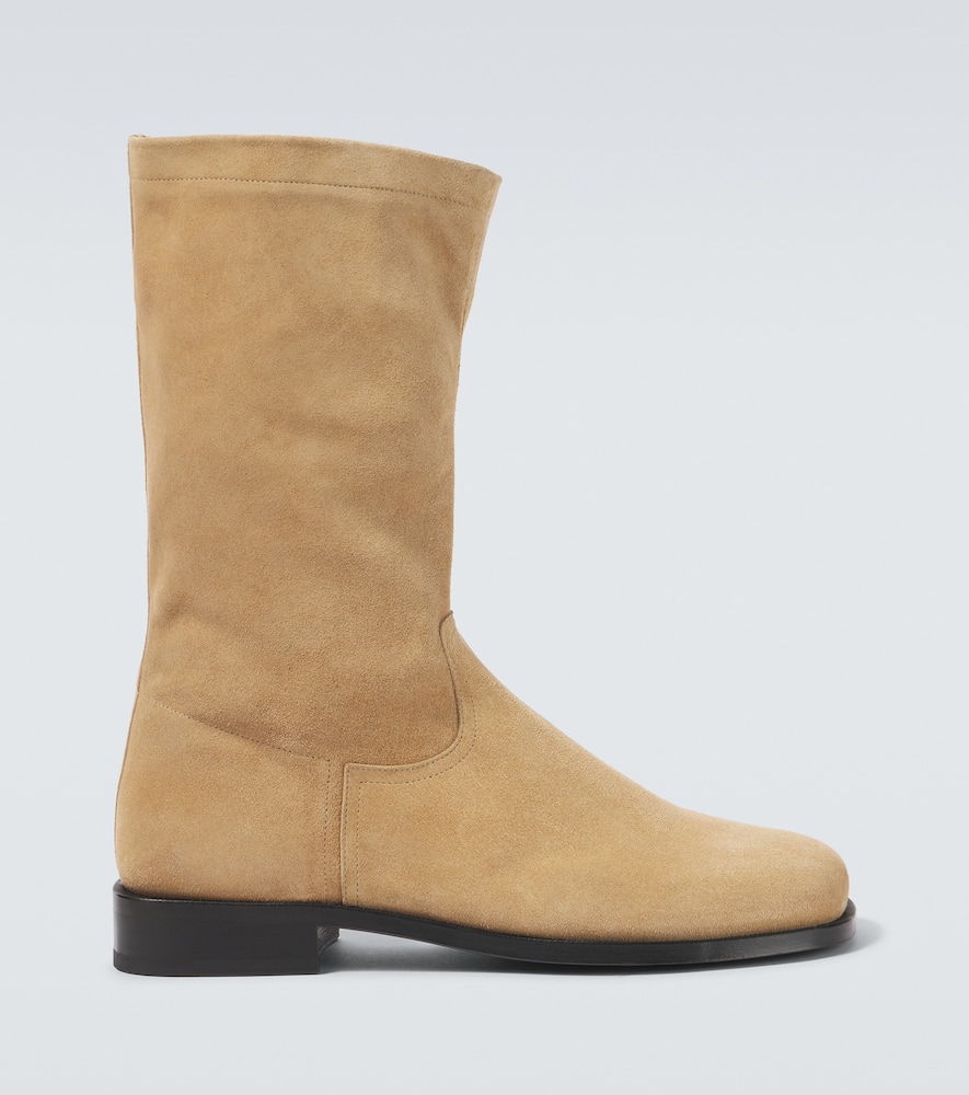 Lemaire Beige Soft Workwear Boots In Beige